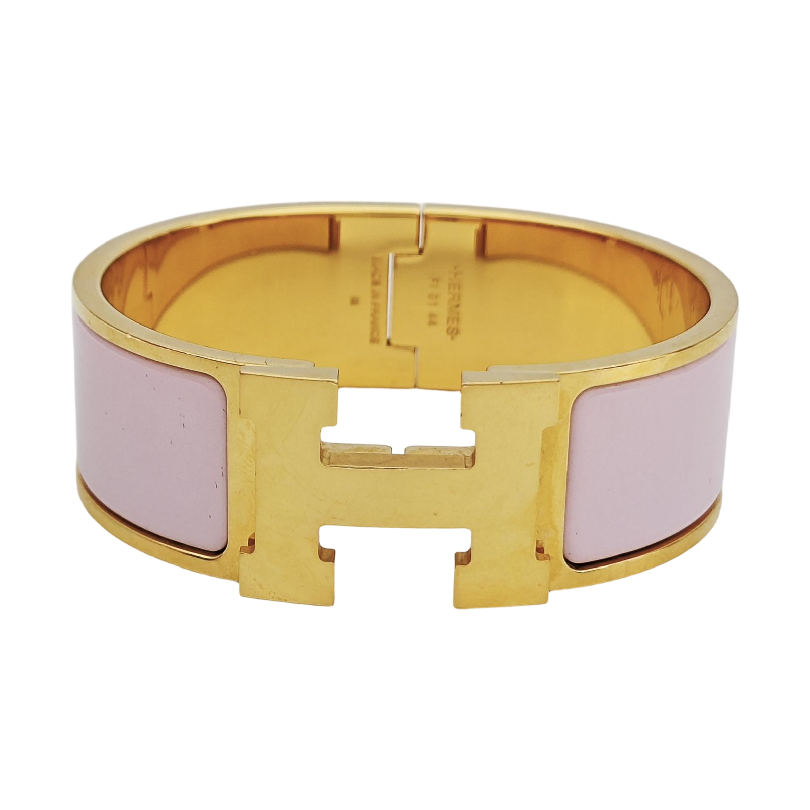 Clic Clac H Metal Gold Bangle