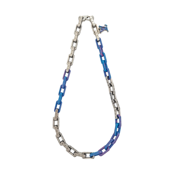 MONOGRAM CHAIN Metal Silver Necklace
