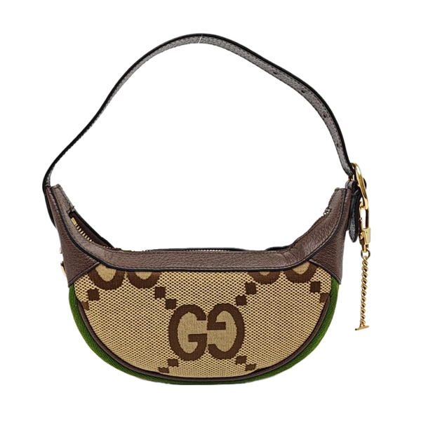 Ophidia Mini Monogram Canvas Beige