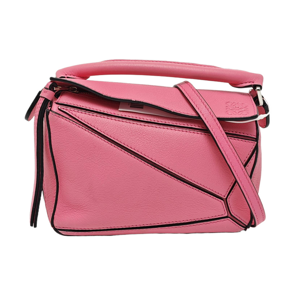 Puzzle Mini Calfskin Pink