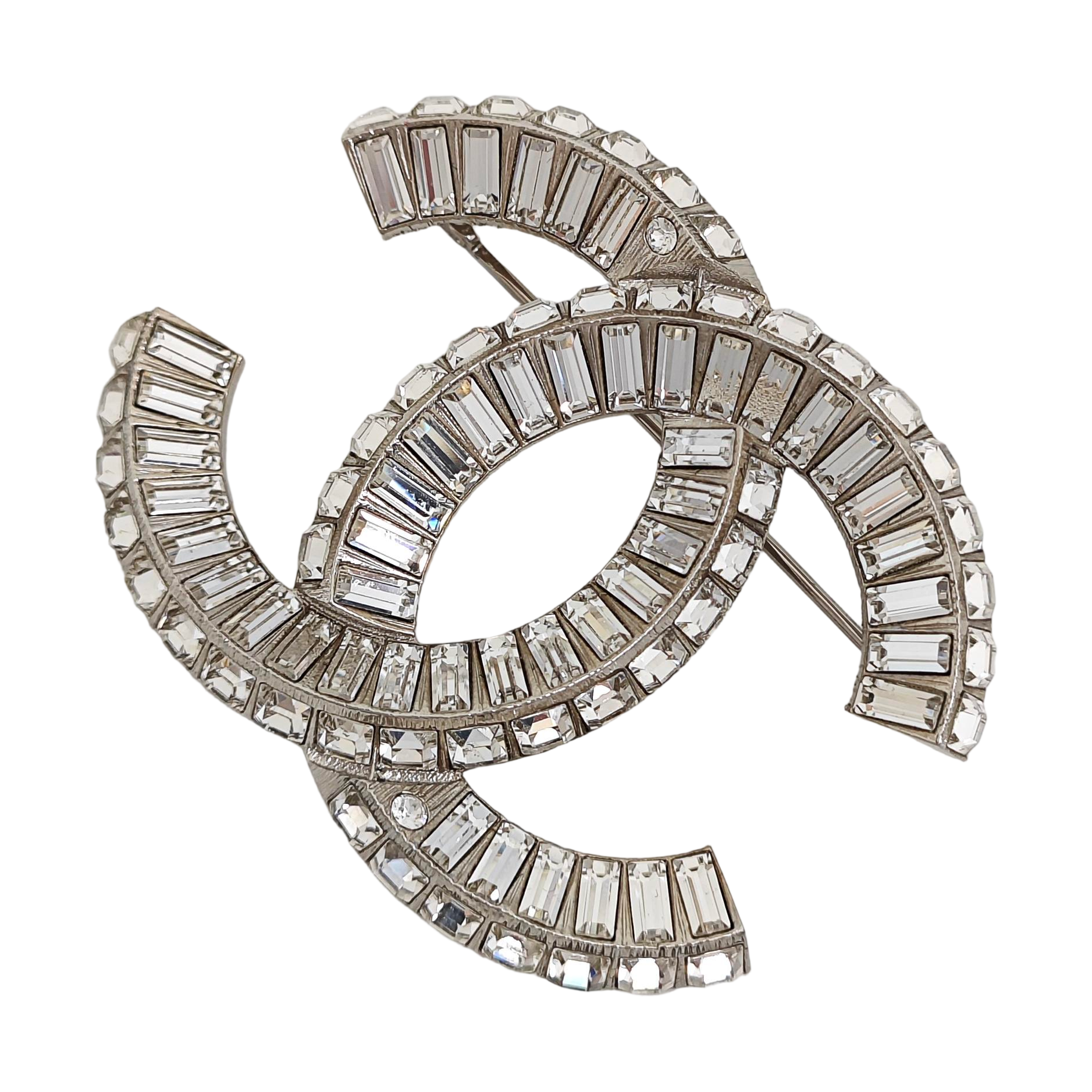 Metal Silver Brooch