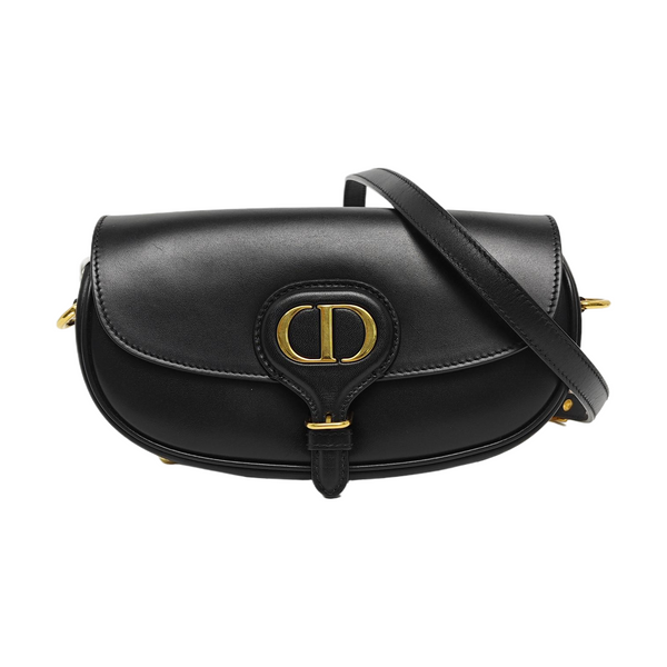 Authenticated pre-owned  Bobby Calfskin Black - Shoulder Bag at Looply