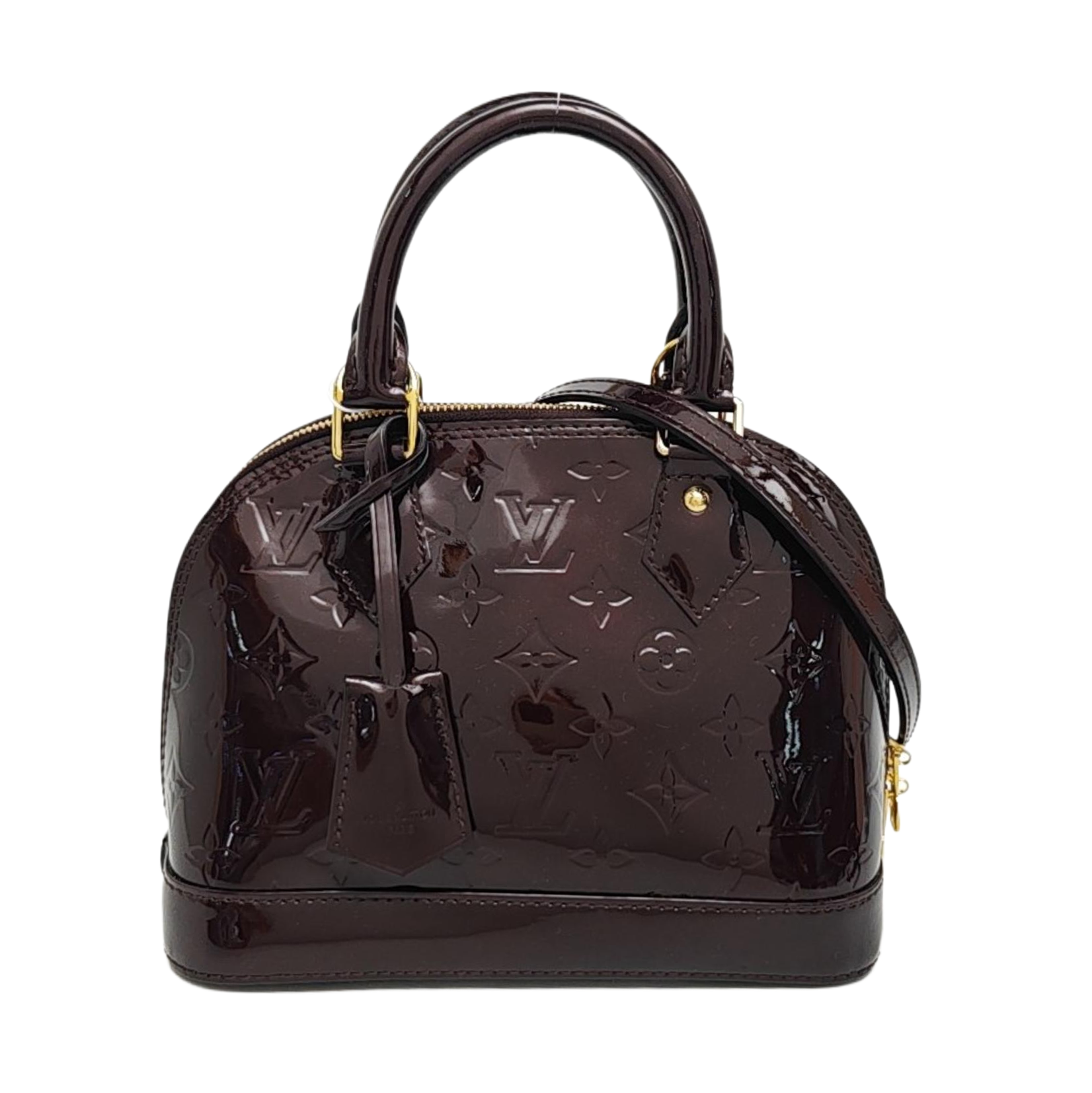 ALMA BB Monogram Calfskin Red