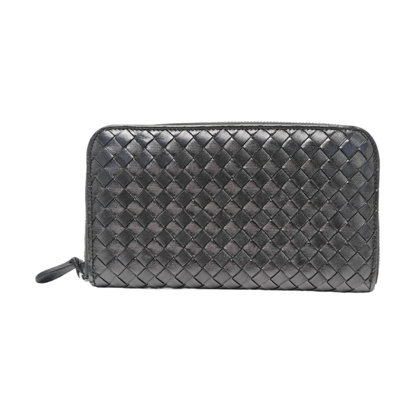 Calfskin Wallet Gray