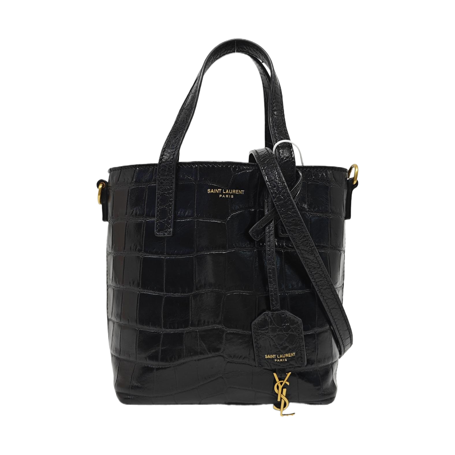 Calfskin Shoulder Bag Black