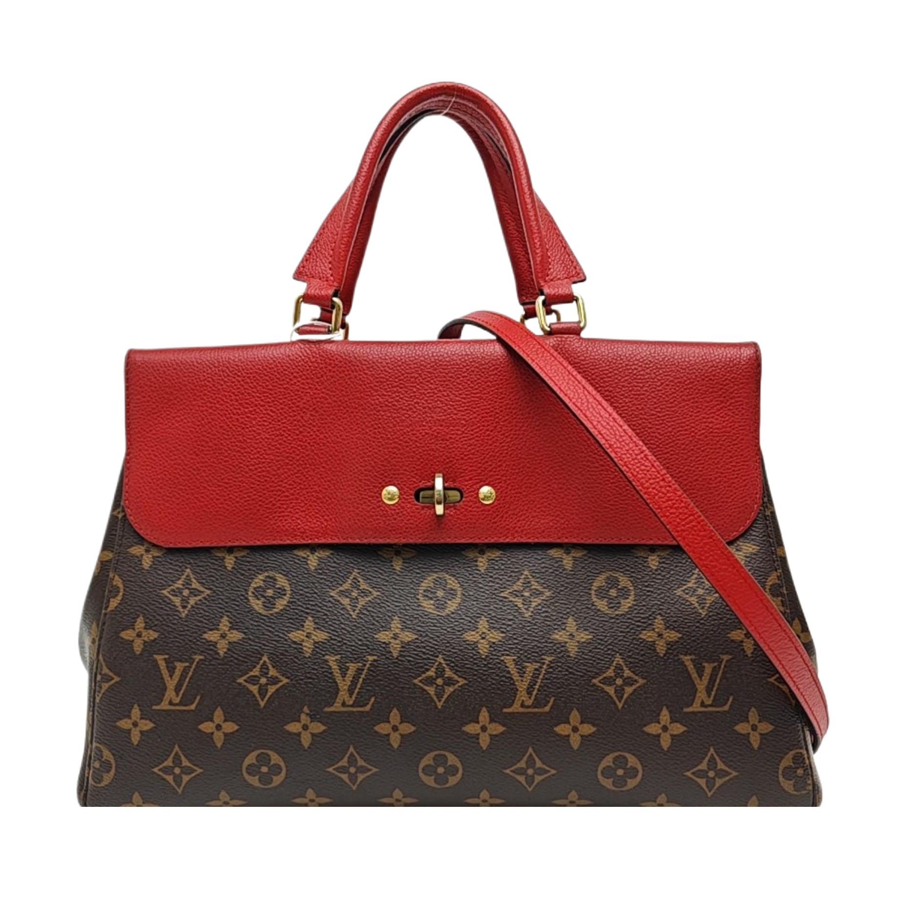 VÉNUS Monogram Coated Canvas Brown