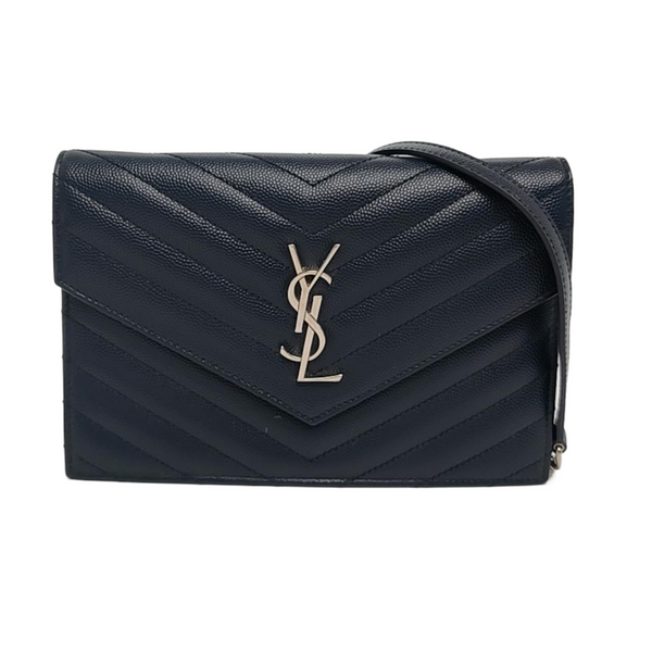 MONOGRAM WOC Quilted Calfskin Blue