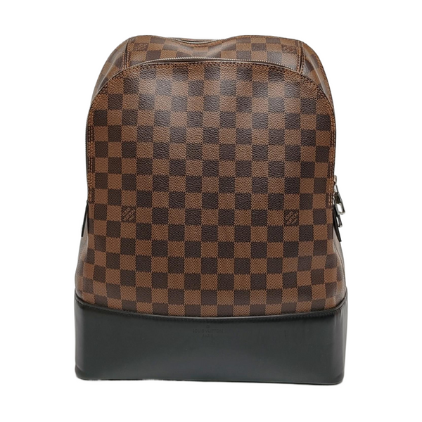 JAKE Damier Ebene Coated Canvas Brown