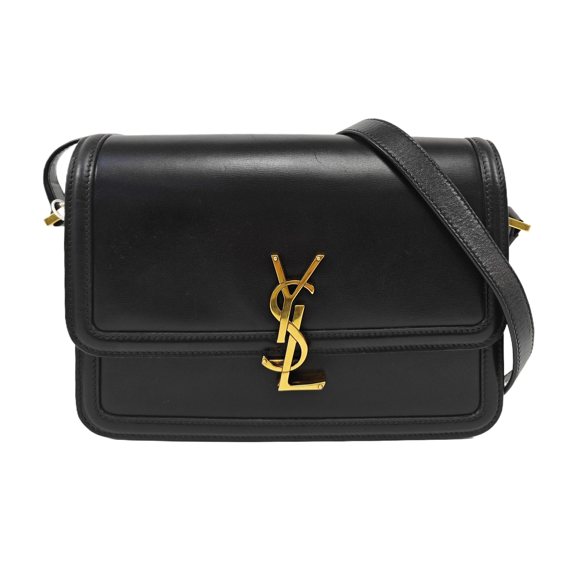 SOLFERINO Medium Calfskin Black