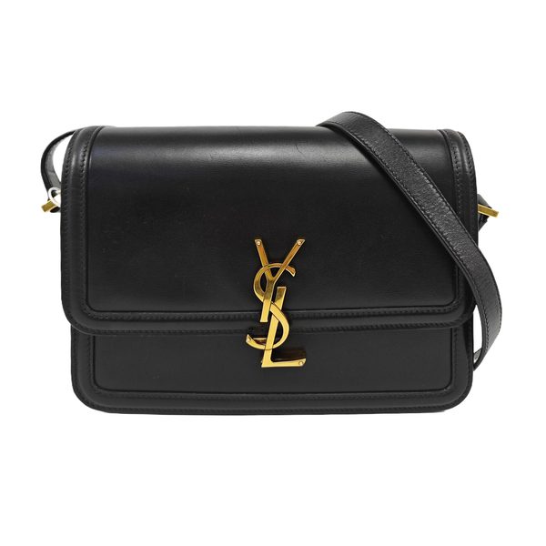 SOLFERINO Medium Calfskin Black