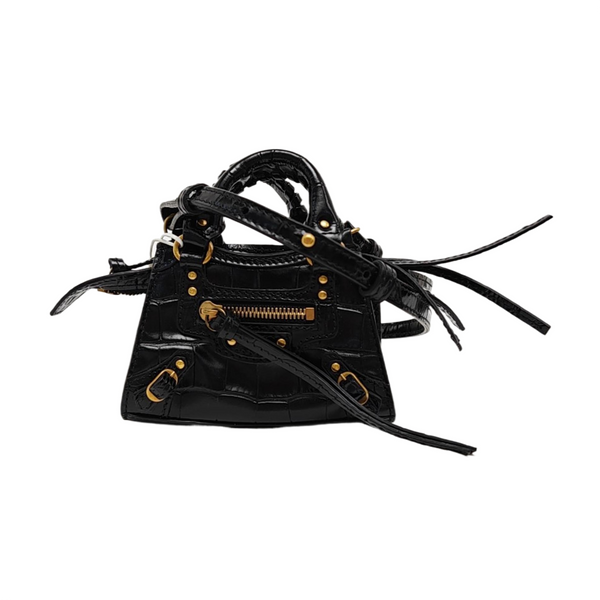 Neo Classic Nano Calfskin Black
