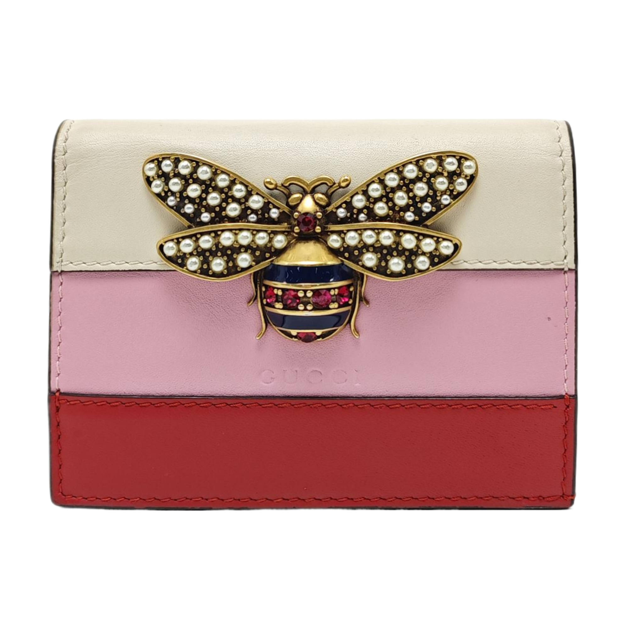 Queen Margaret Calfskin Multicolor Card Holder