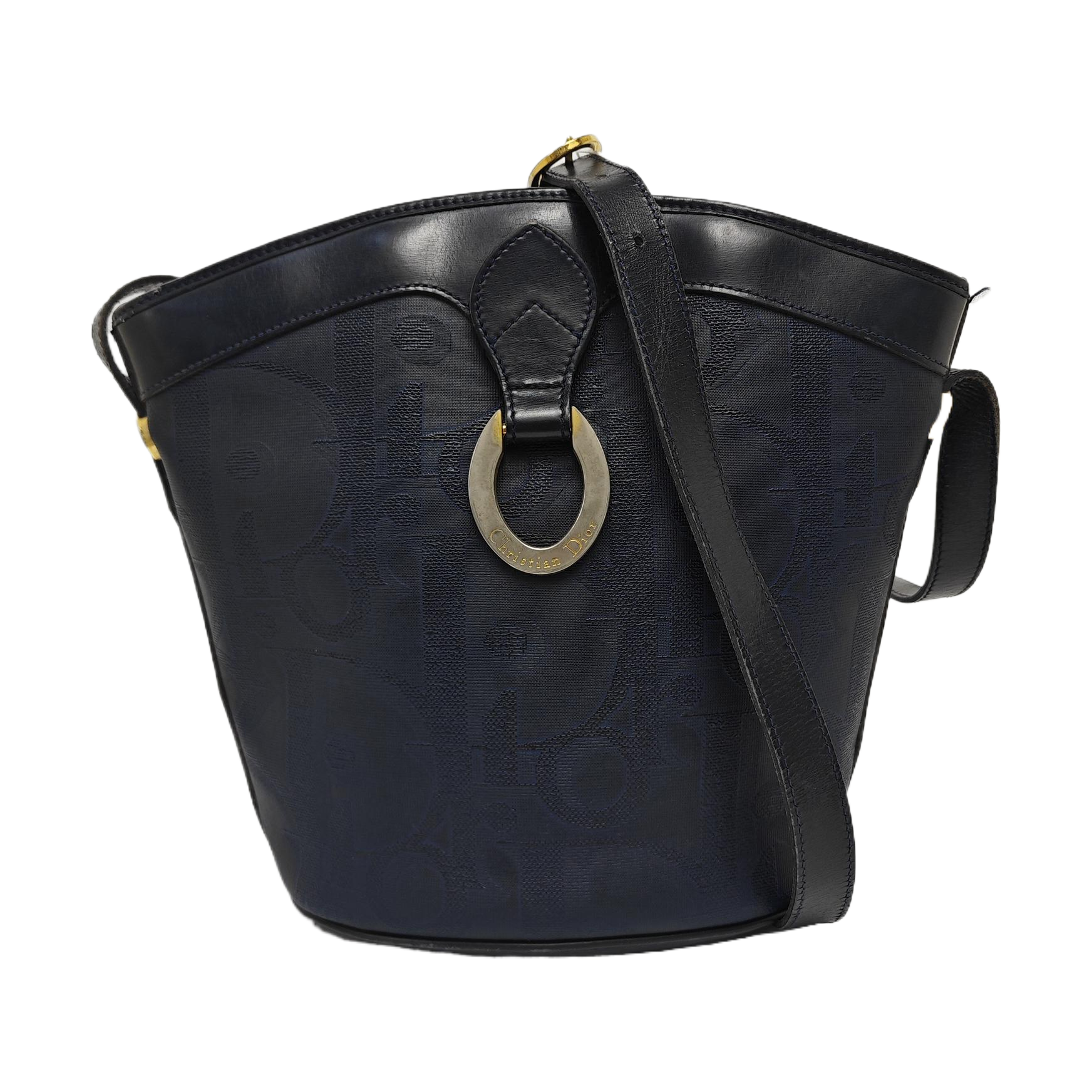 Oblique Calfskin Blue
