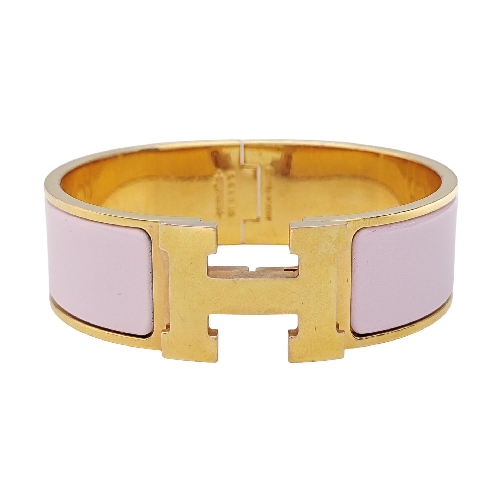 Clic Clac H Metal Gold Bangle