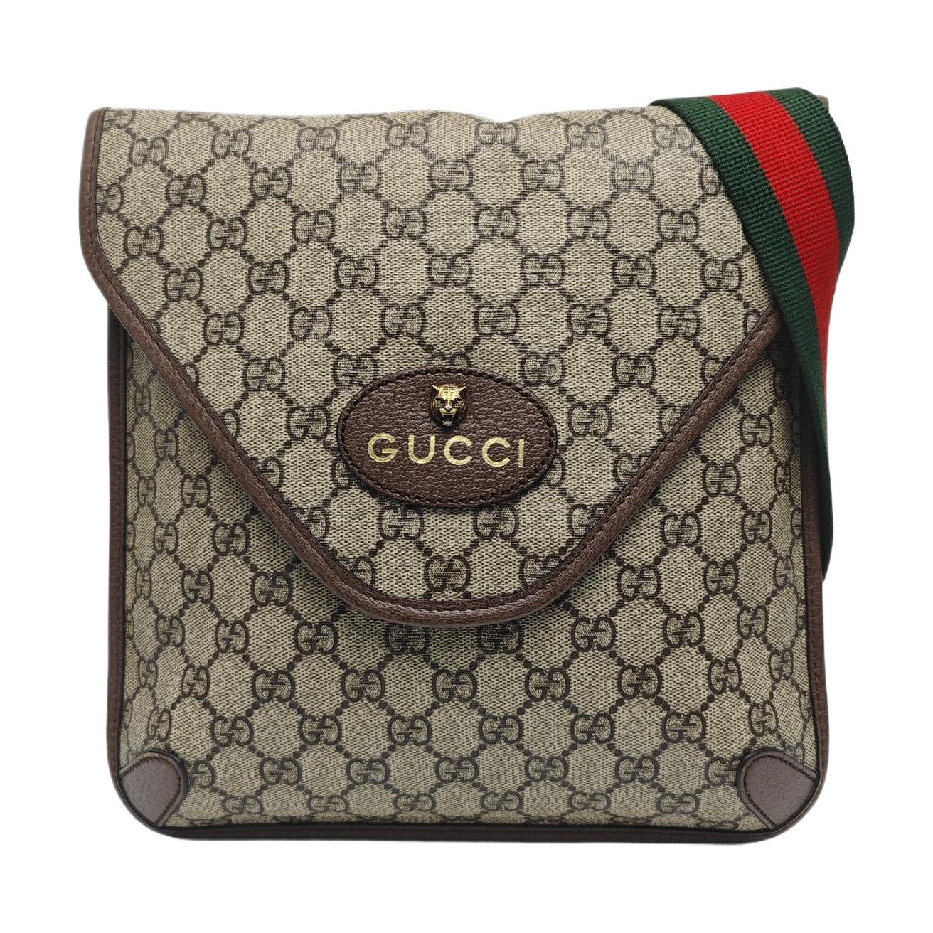 Neo Vintage Monogram Coated Canvas Brown