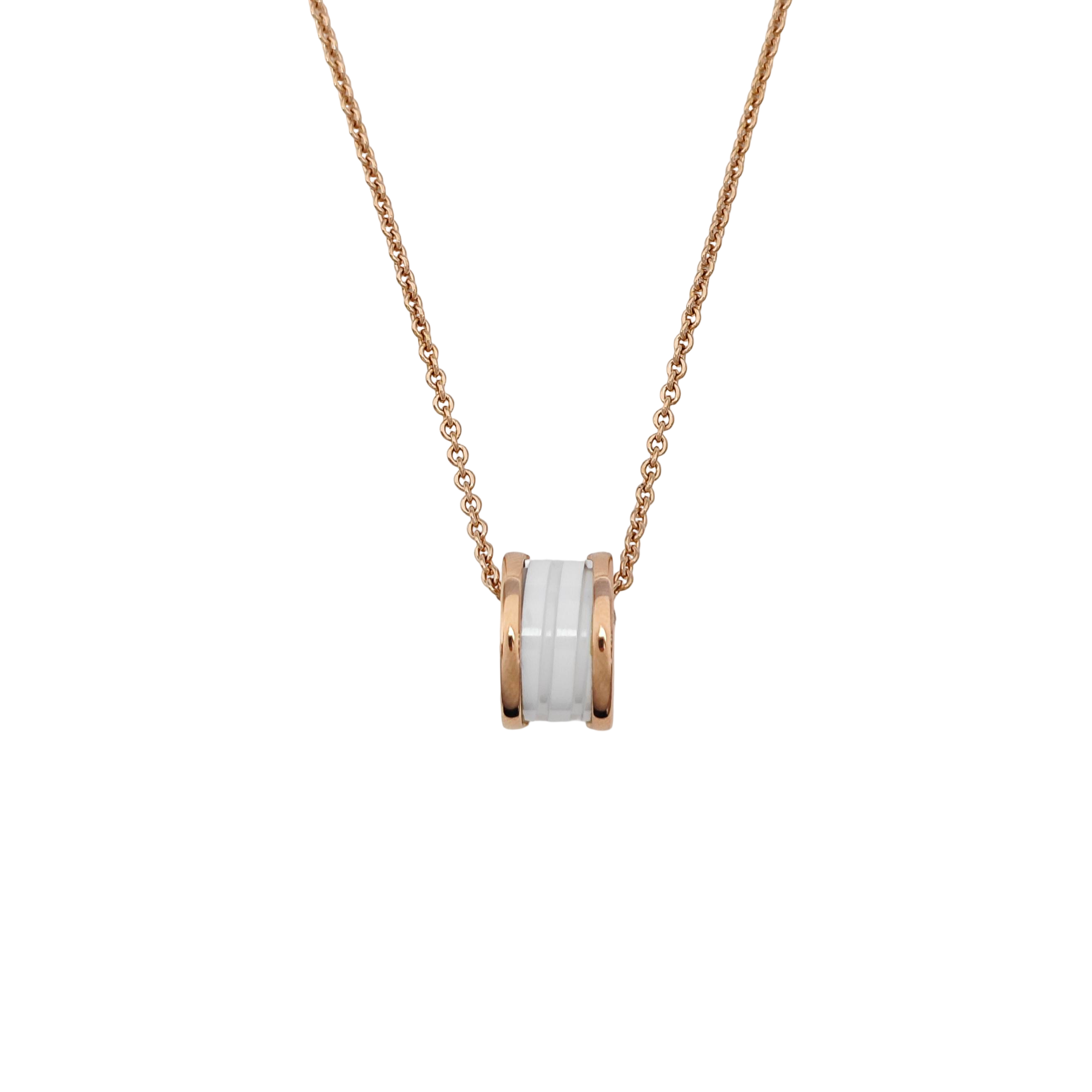 B.ZERO1 18k Rose Gold Necklace