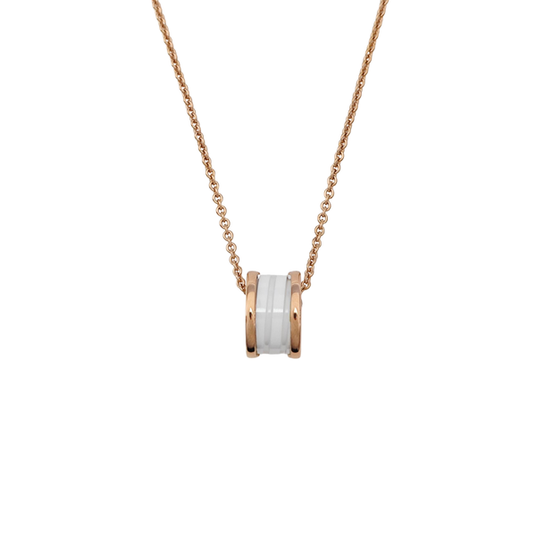 B.ZERO1 18k Rose Gold Necklace