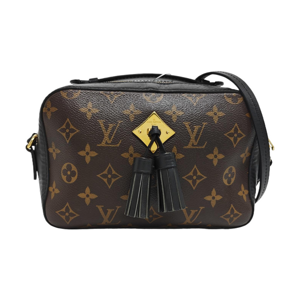 SAINTONGE Monogram Coated Canvas Brown