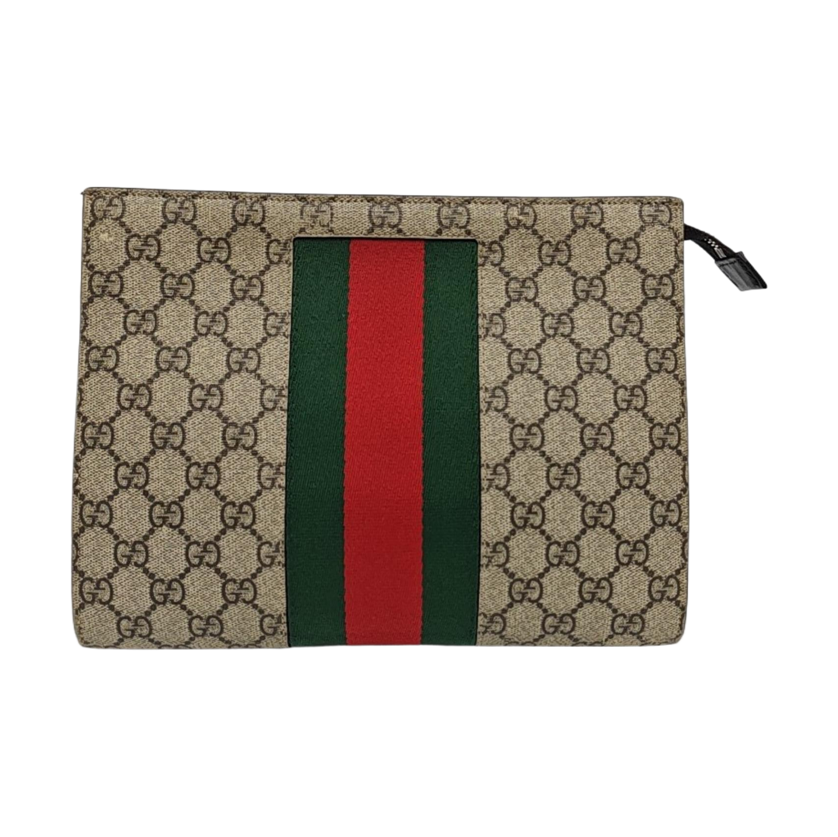GG Supreme Monogram Coated Canvas Black