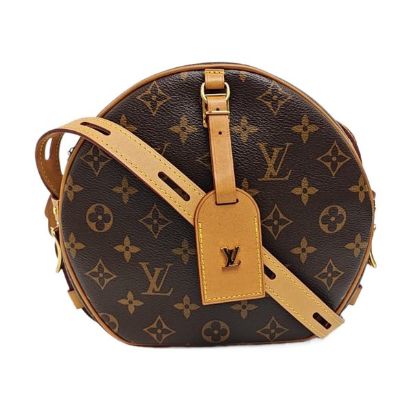 BOITE CHAPEAU MM Monogram Coated Canvas Brown