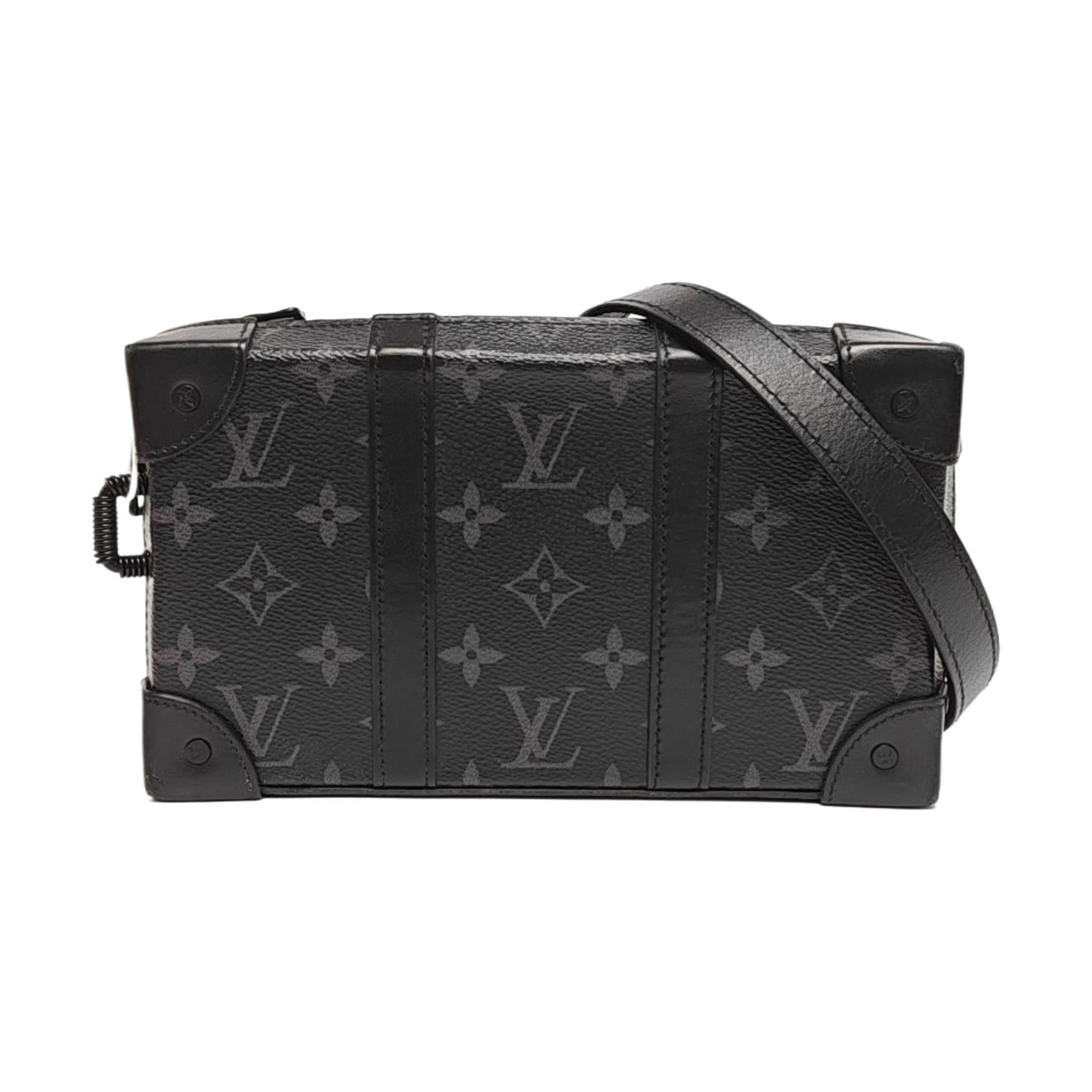 WALLET TRUNK Monogram Coated Canvas Gray