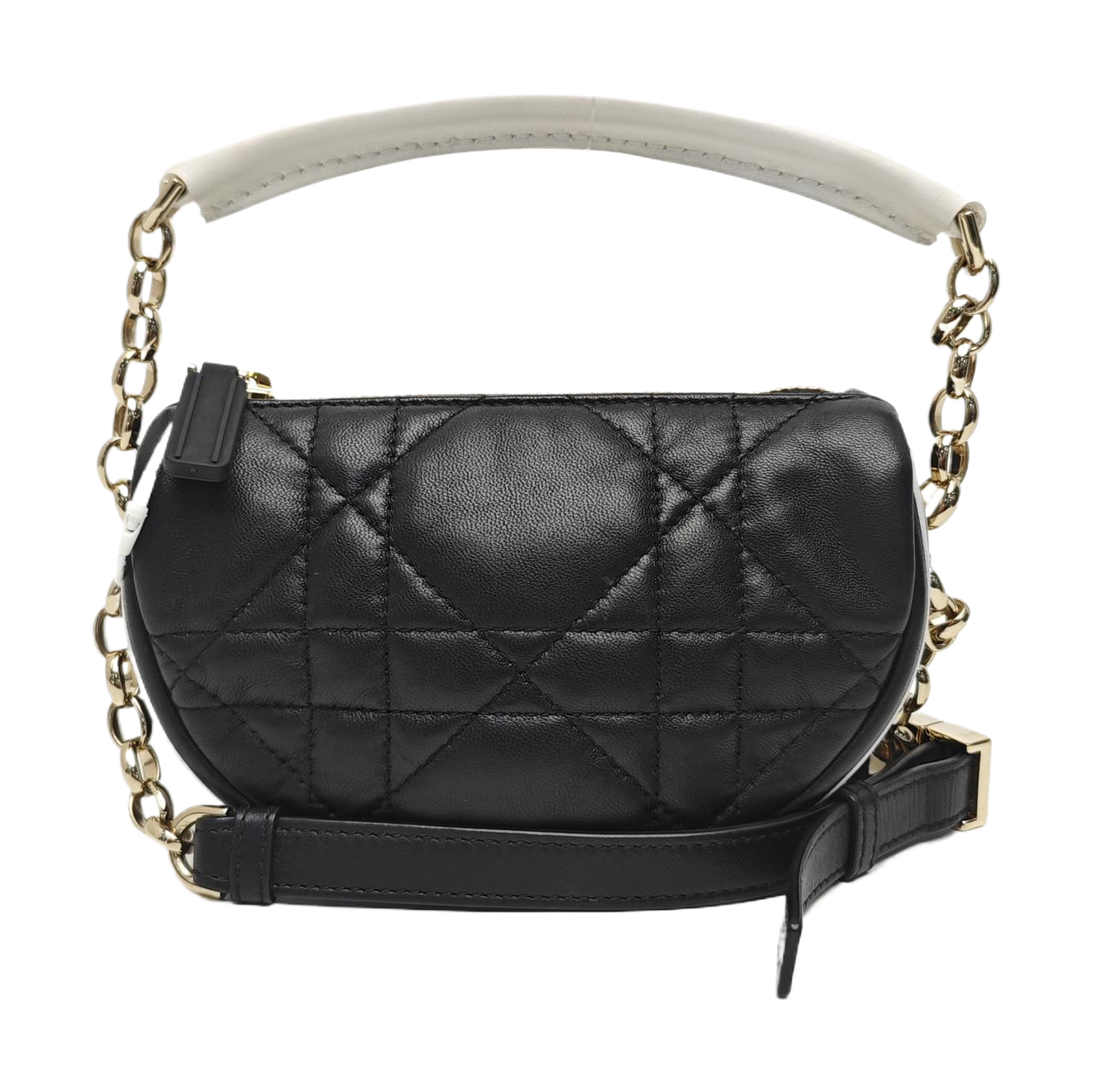 Vibe Super Mini Cannage Lambskin Black