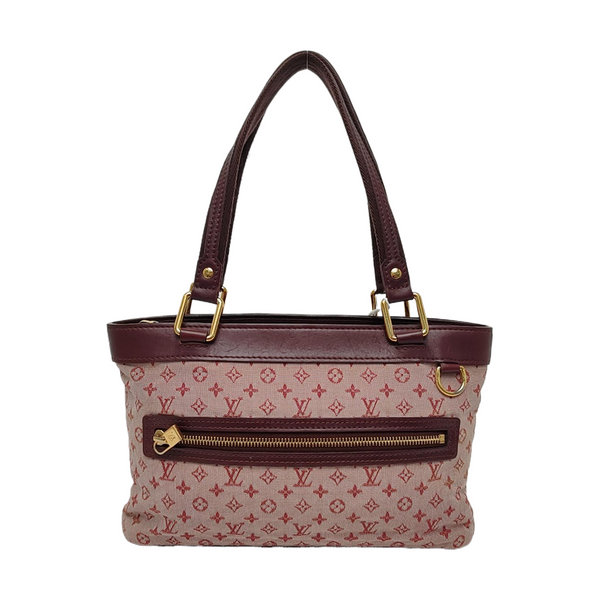 LUCILLE PM Monogram Canvas Pink