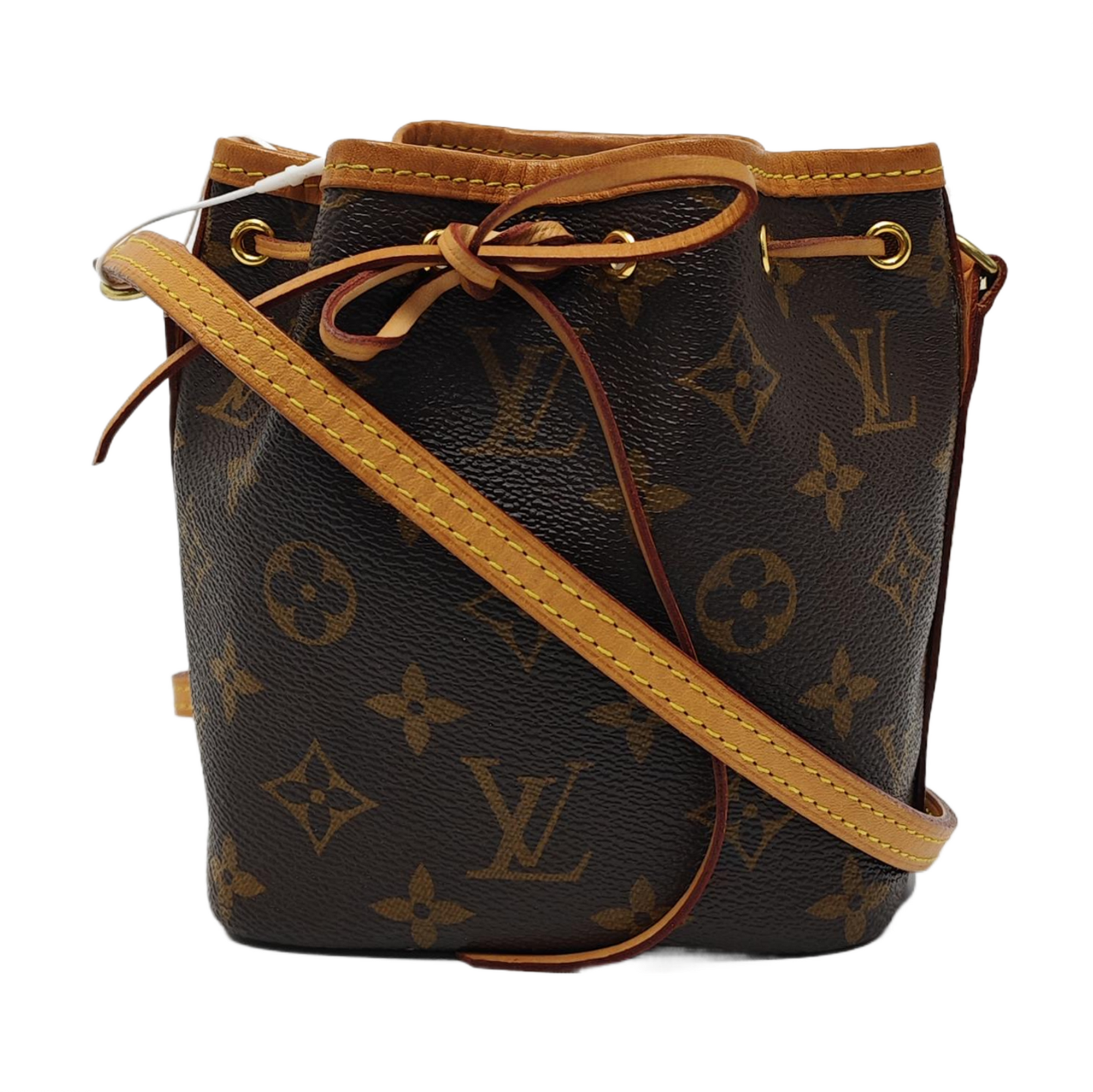 NÉONOÉ Nano Lona Revestida Monogram Marrón