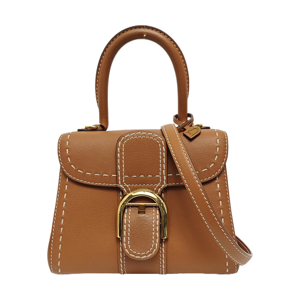 Brillant Mini Calfskin Brown