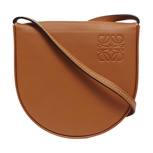 Heel Small Calfskin Brown