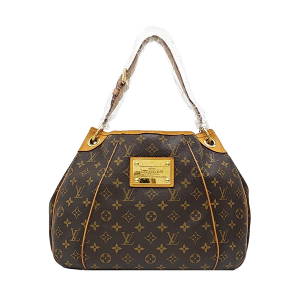 GALLIERA Monogram Coated Canvas Brown