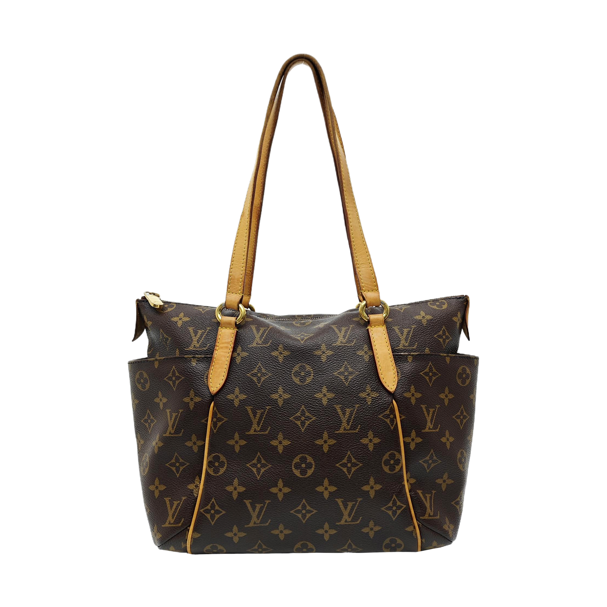 TOTALLY PM Monogram Coated Canvas Brown