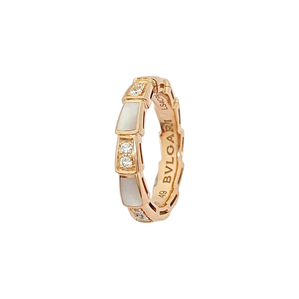 SERPENTI 18k Rose Gold Ring EU 49