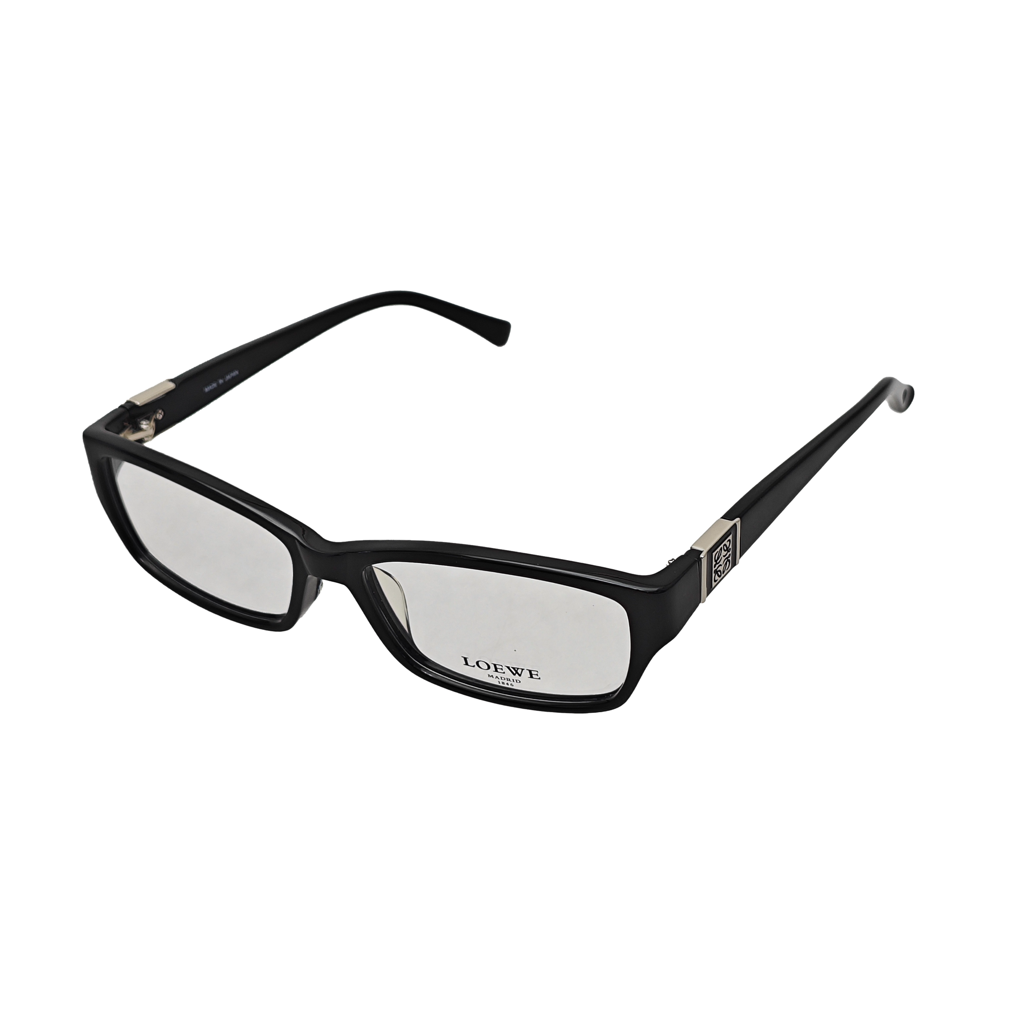 Synthetic Eyeglasses Black