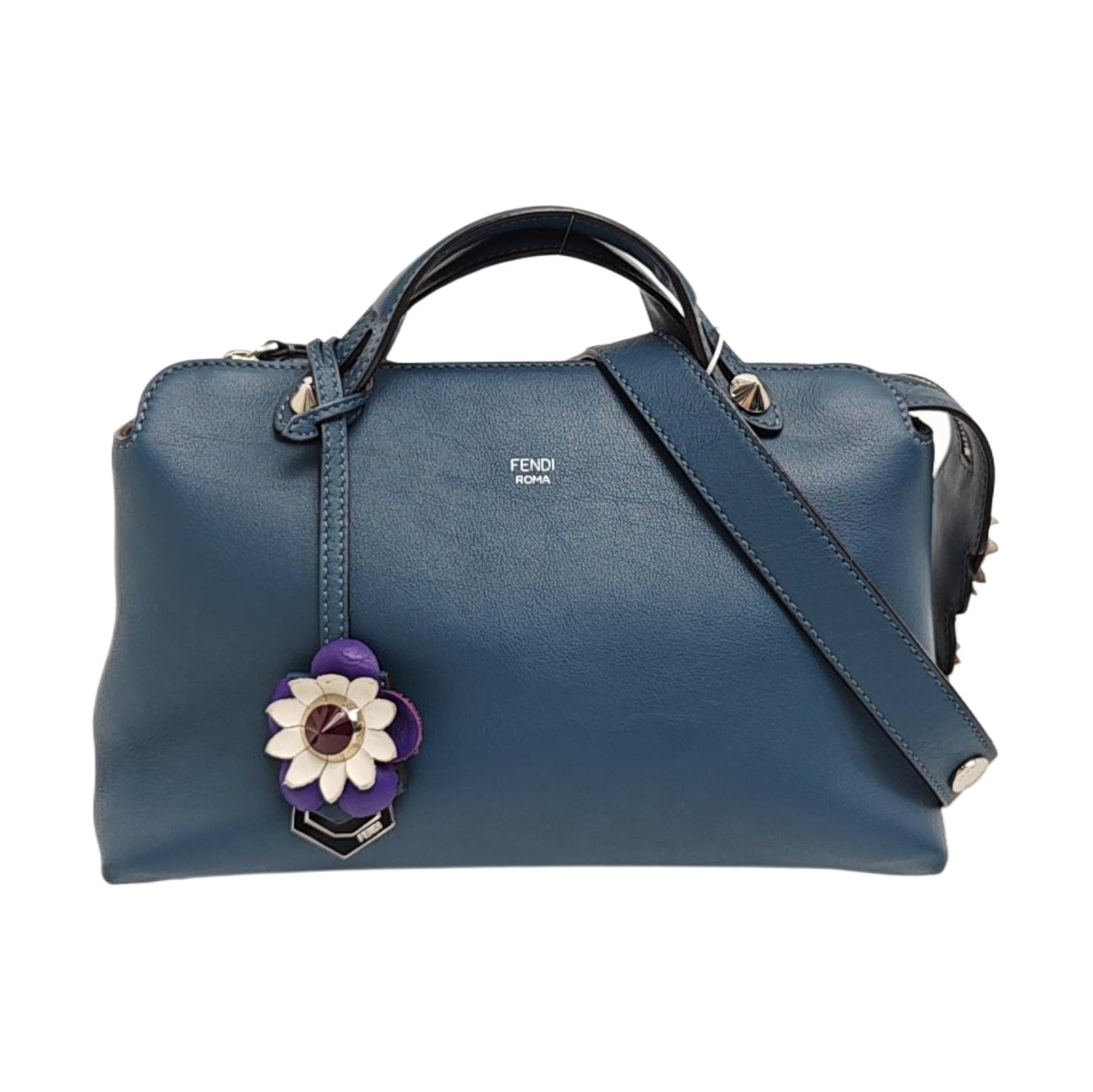 By The Way Medium Calfskin Blue