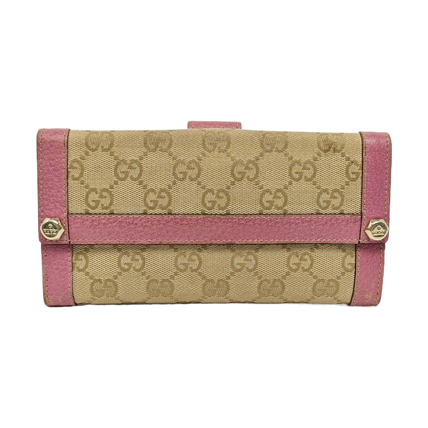 Monogram Canvas Wallet Brown