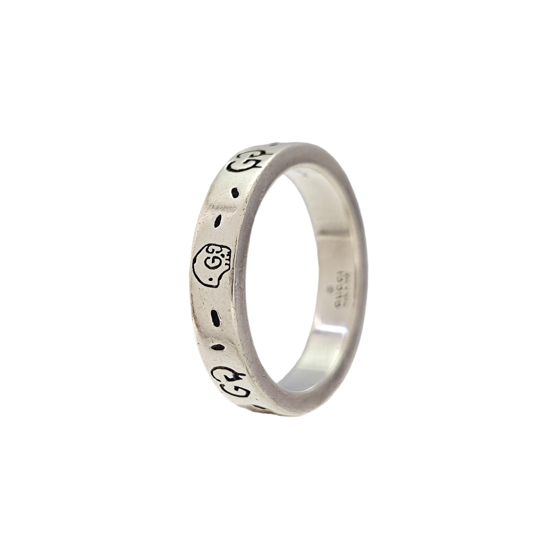 Ghost 925 Sterling Silver Ring HK 14