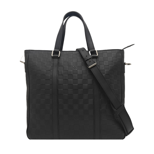 TADAO PM Damier Graphite Calfskin Black