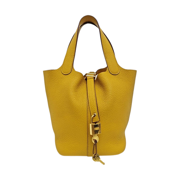 Picotin Lock 18 Clemence Yellow