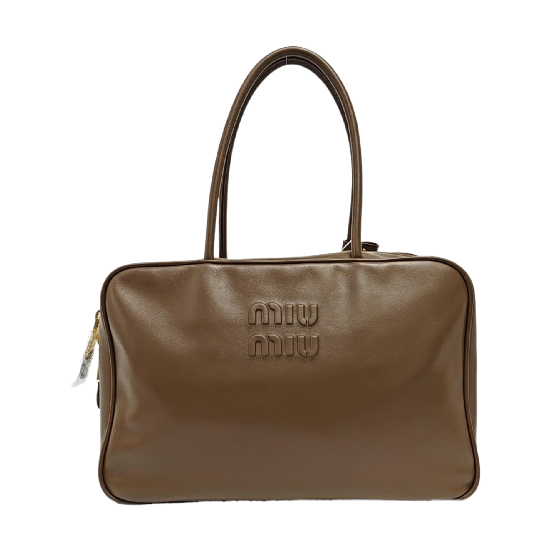 Beau Large Calfskin Gray