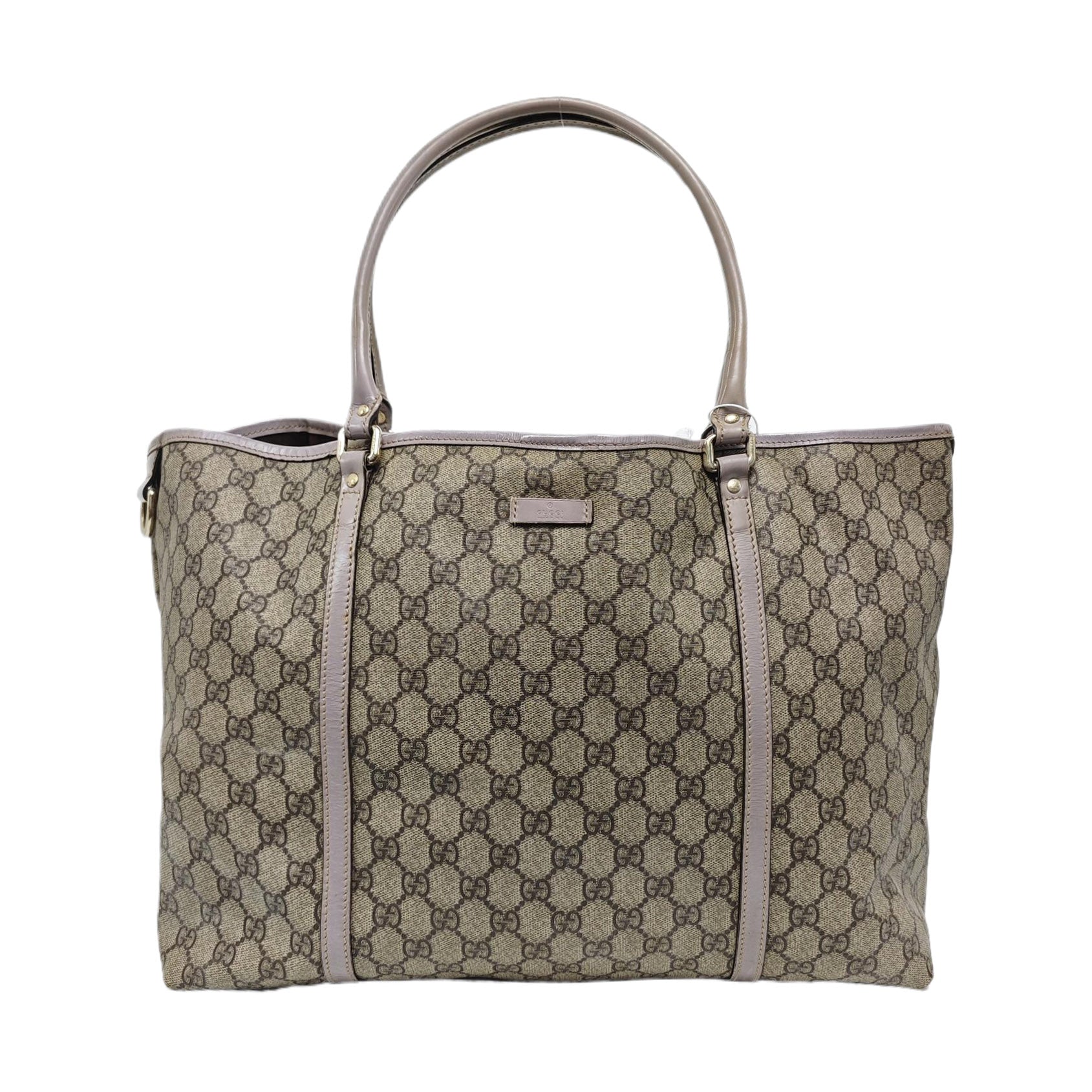 Monogram Coated Canvas Beige