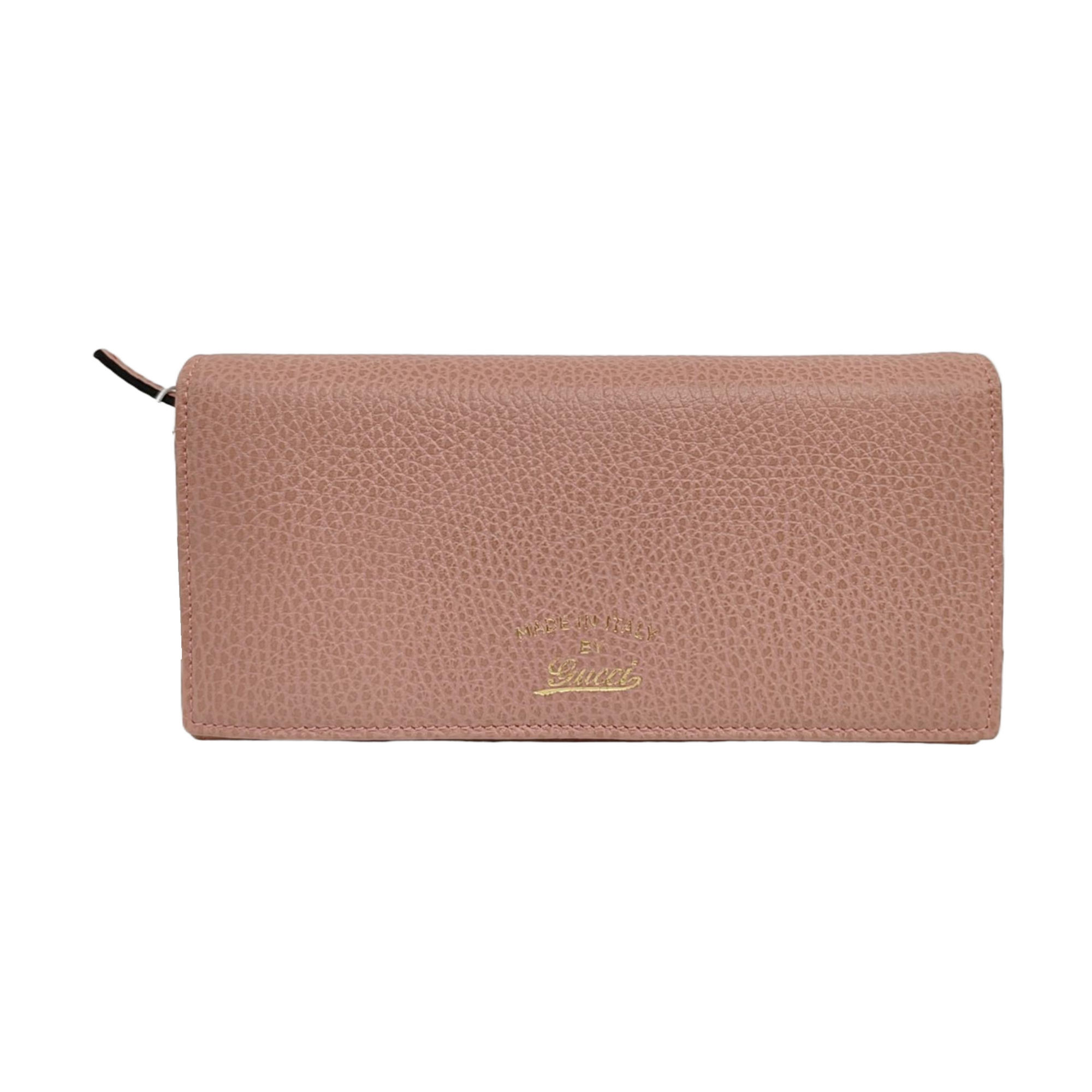 Swing Calfskin Pink Wallet