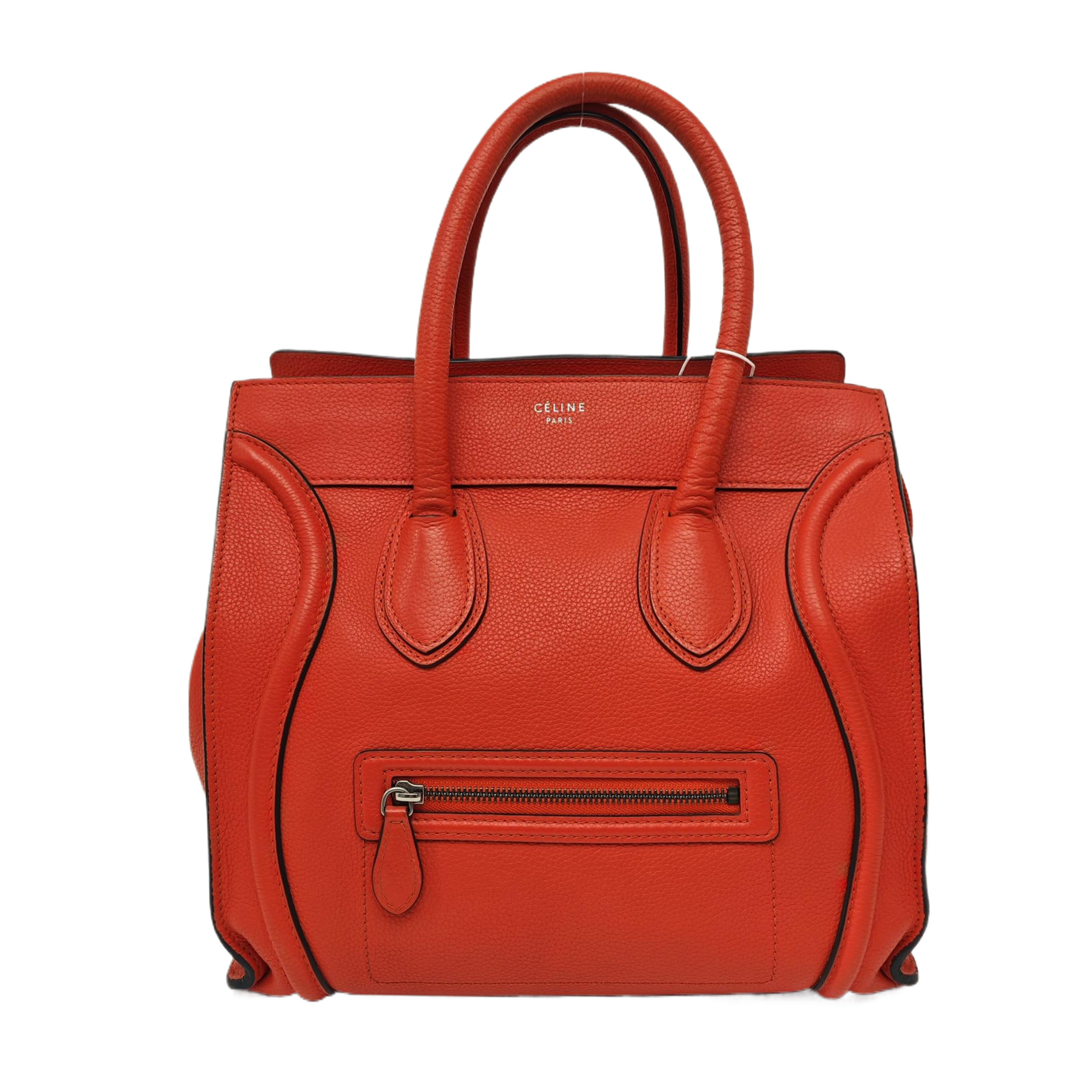 LUGGAGE Mini Calfskin Red