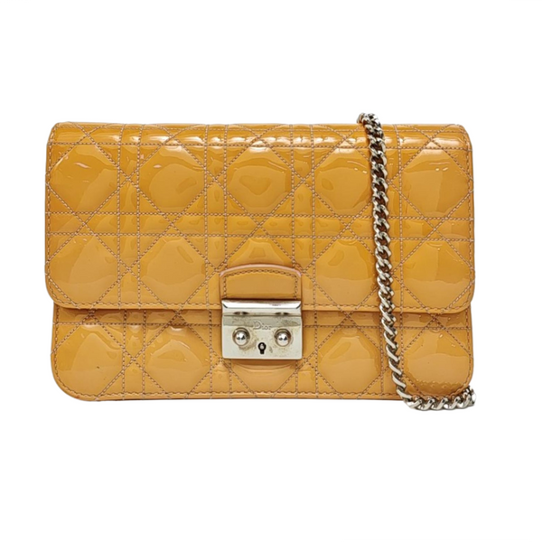 Rendez-Vous Cannage Patent Leather Yellow