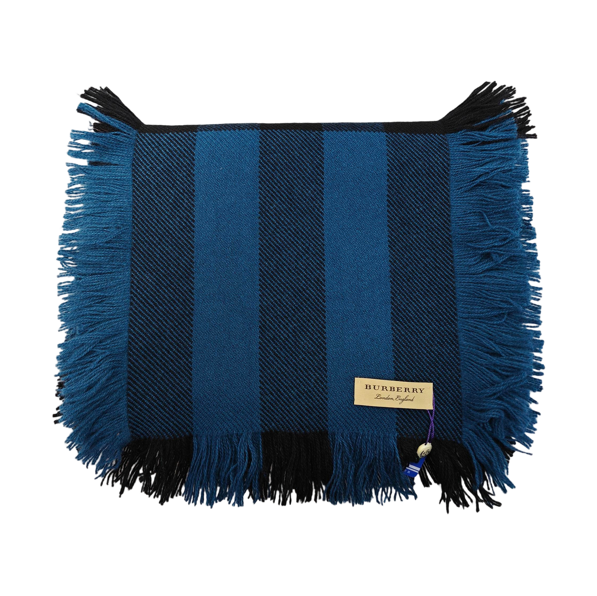 Wool Scarf Blue