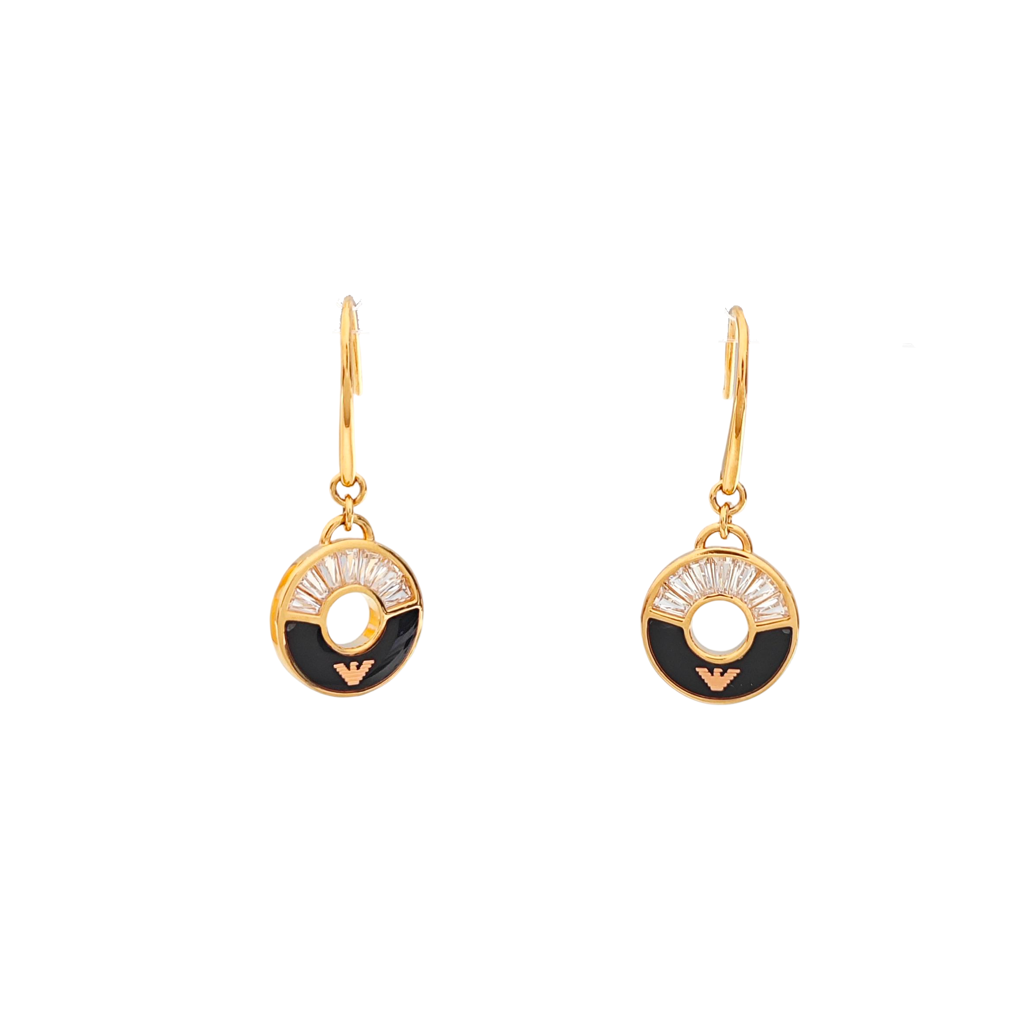 925 Sterling Silver Rose Gold Earrings
