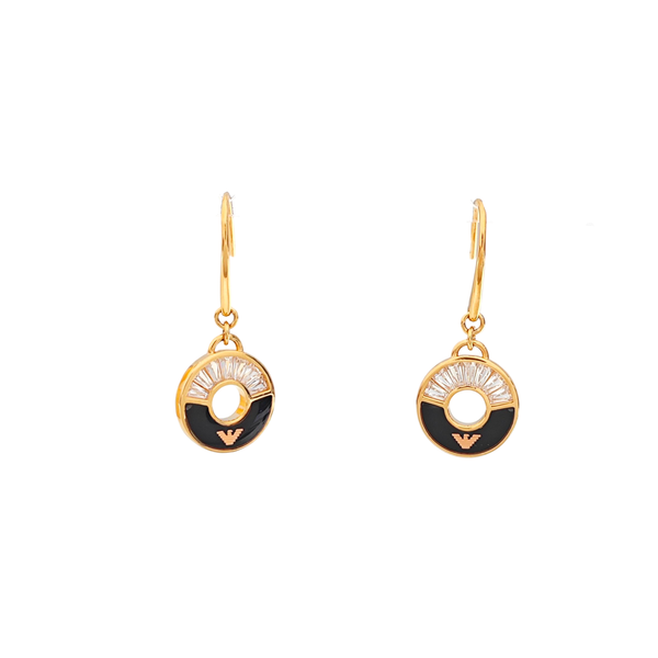 925 Sterling Silver Rose Gold Earrings