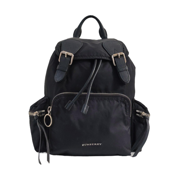 The Rucksack Medium Nylon Black