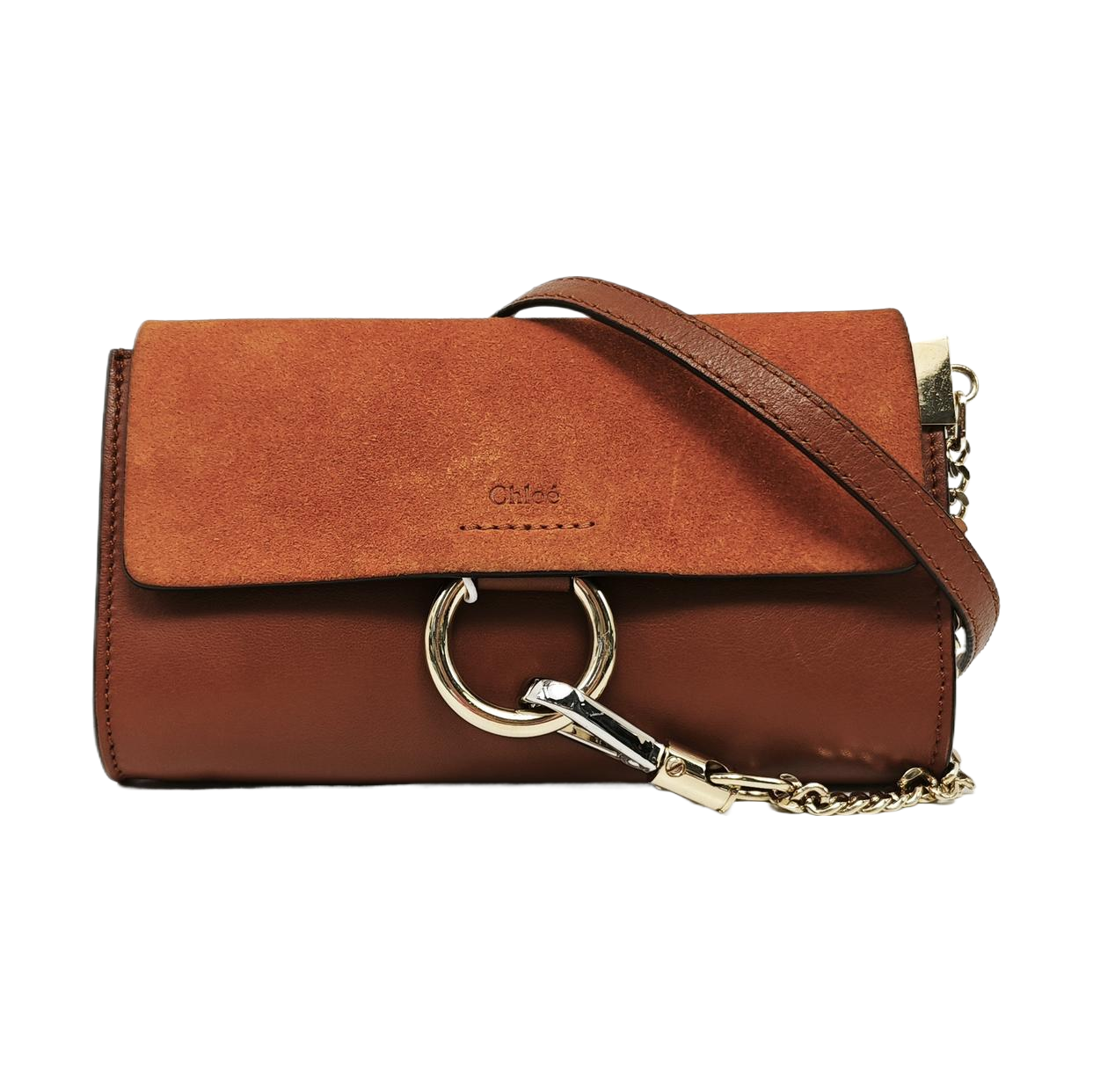 Faye Mini Calfskin Brown