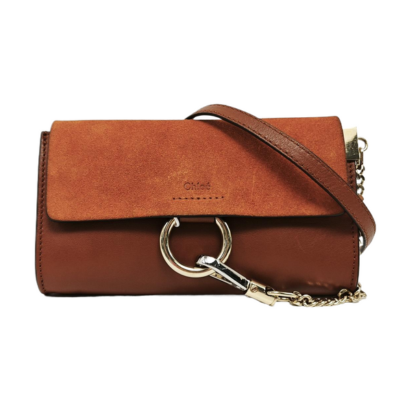 Faye Mini Calfskin Brown